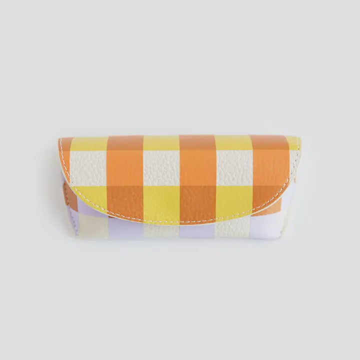 CG Flap Glasses Case - Multi Check