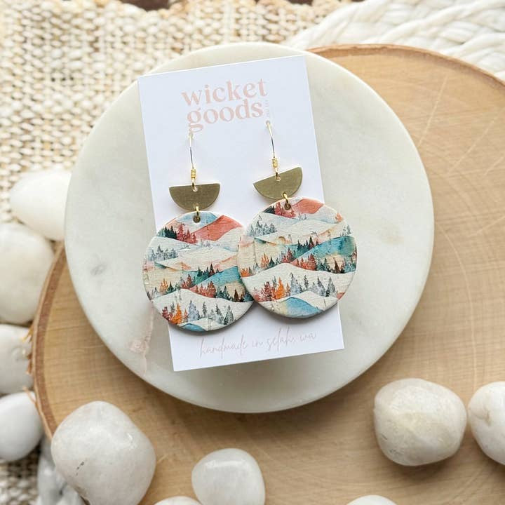 Dune Drop Earrings - Mystic Mountains