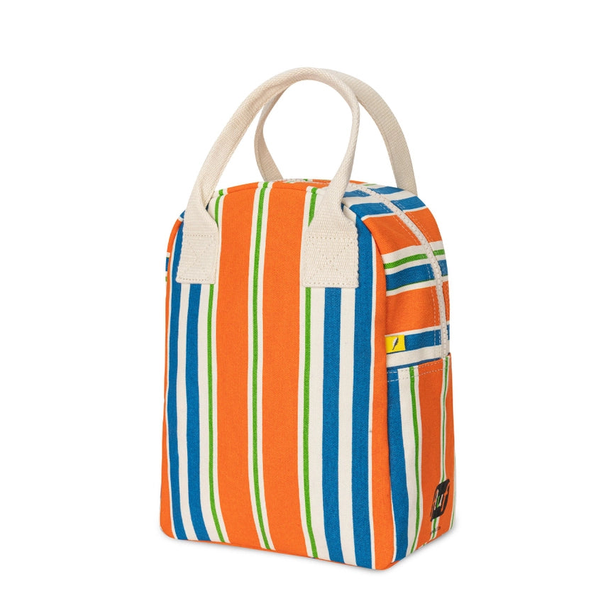 Zipper Lunch Bag - Varsity Stripe