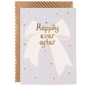 Happily Ever After Bow Card