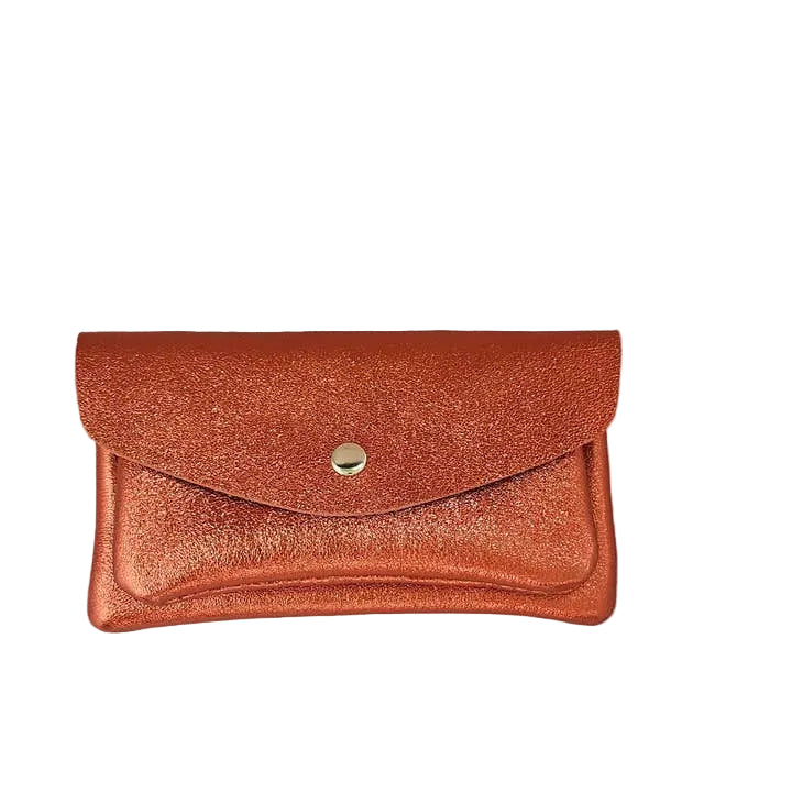 Kangaroo Double Pocket Wallet - Lobster