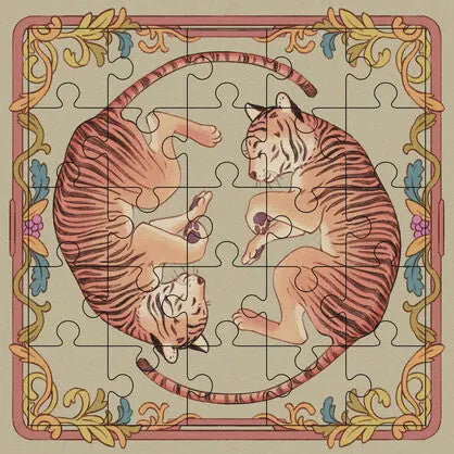 Puzzle Card - Year Of The Tiger