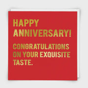 Exquisite Taste Card