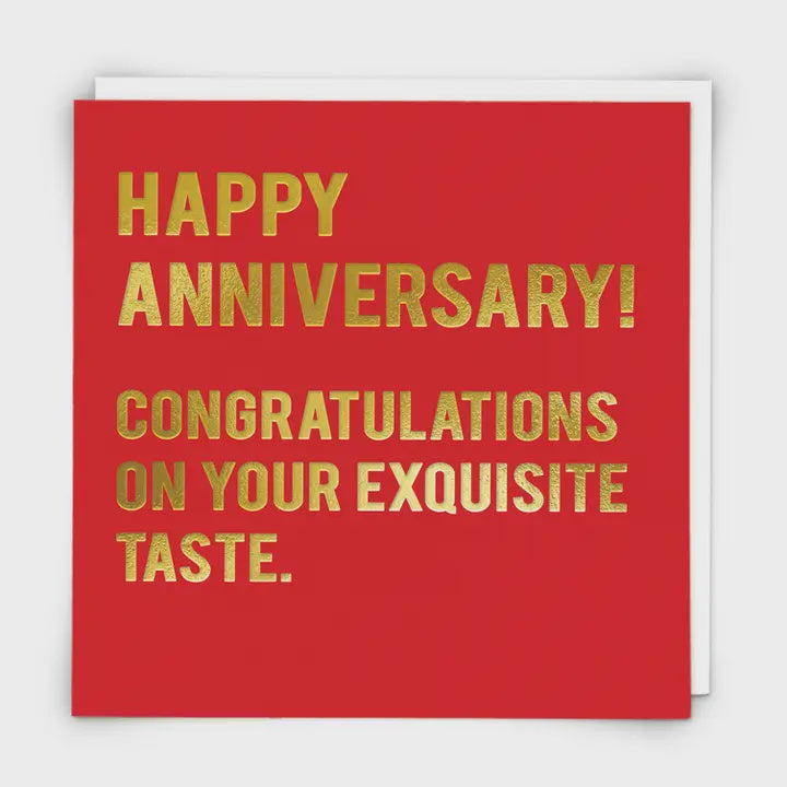 Exquisite Taste Card