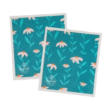 Harps & Seb Swedish Dishcloths (2) - Daisy Field