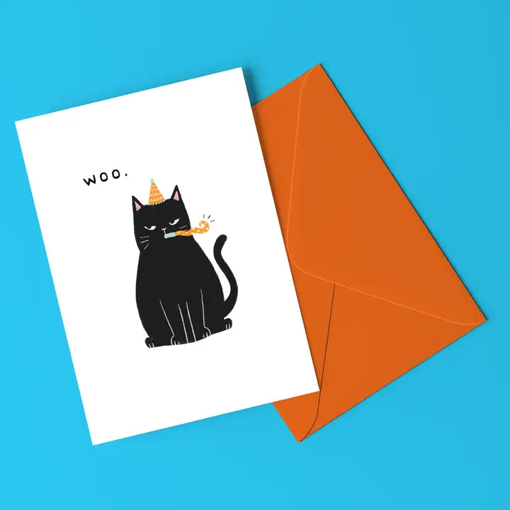 Woo Cat Card