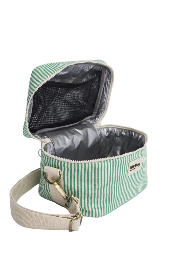 Igor Lunch Bag - Green Stripes