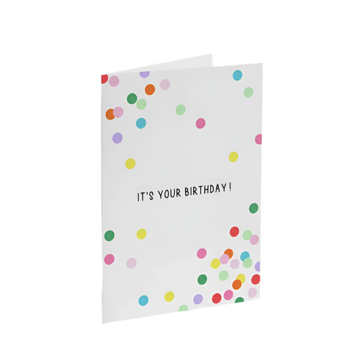 It's Your Birthday Confetti Card
