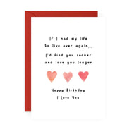 Love You Longer Card