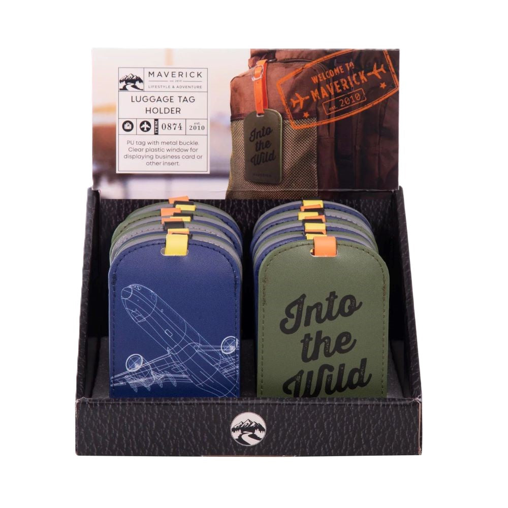 Luggage Tag Holder