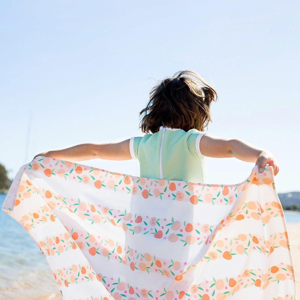 Dock & Bay Kids Beach Towel M - Peach Party