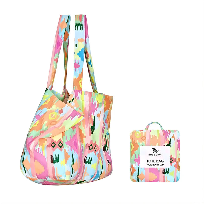 Dock & Bay Beach Tote M - Ibiza Glow
