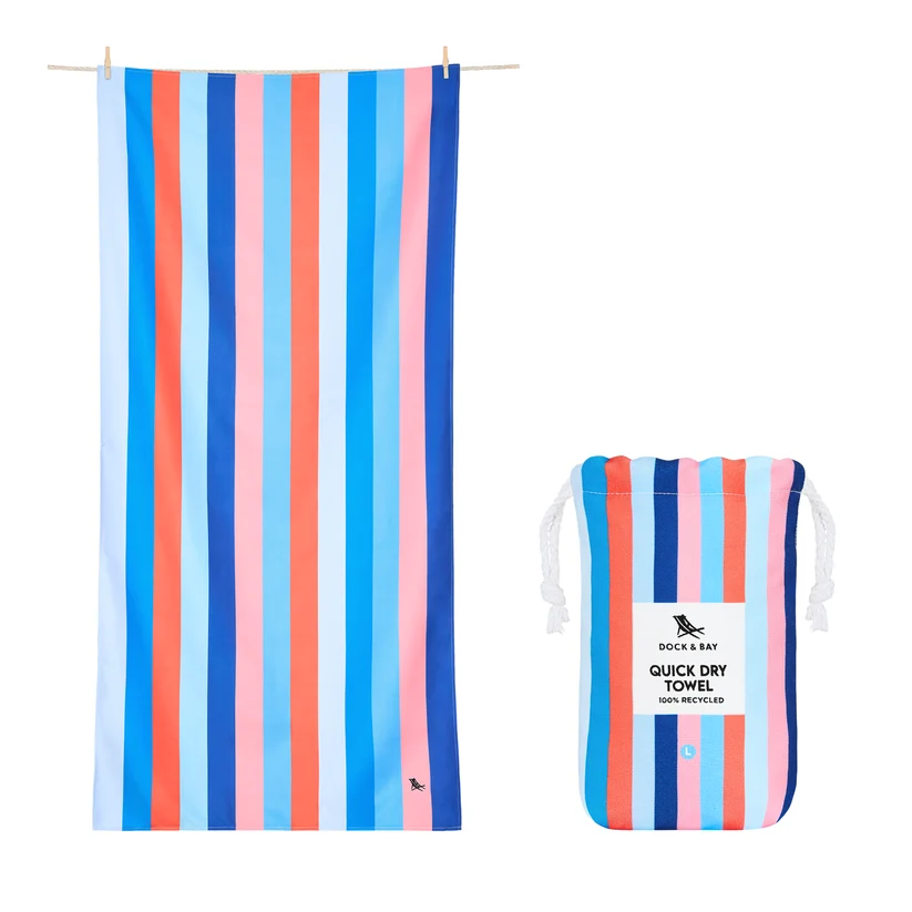 Dock & Bay Beach Towel L - Ocean Pavilion