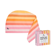 Quick Dry Hair Wrap - Miami Sorbet