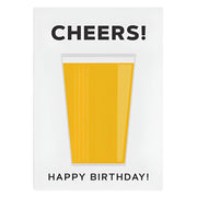 Cheers Happy Birthday Card