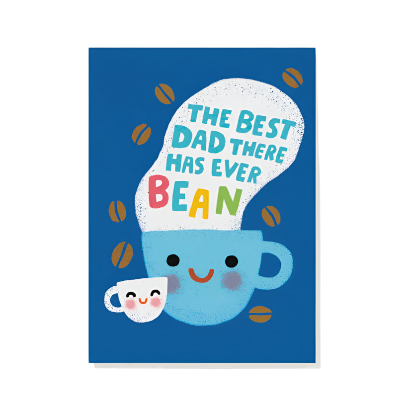 Best Dad There Has Ever Bean Card