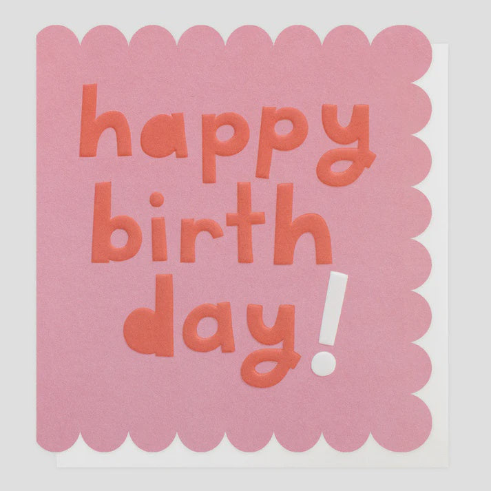 Happy Birthday! Pink Card
