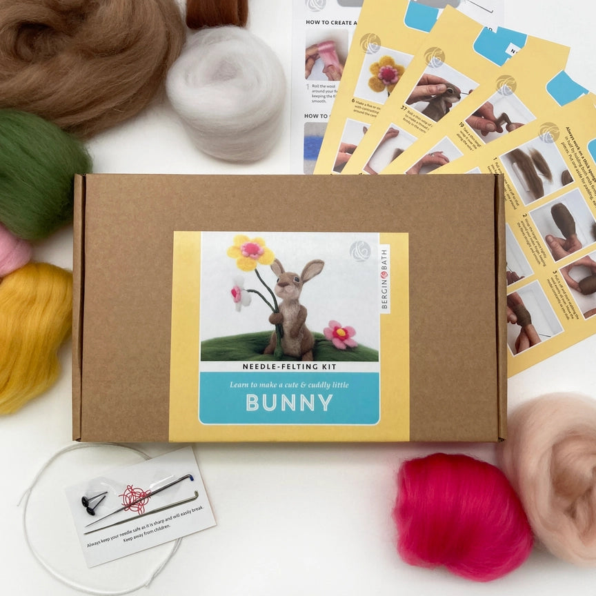 Needle Felting Kit - Bunny