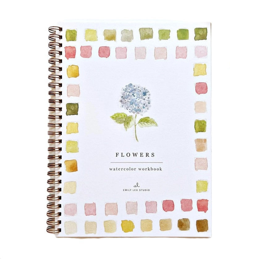 Watercolour Workbook - Flowers