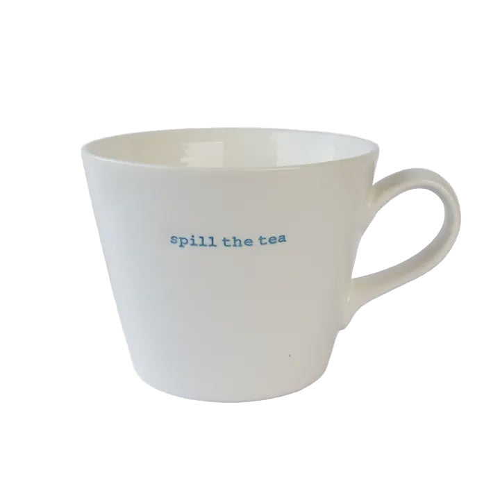 Word Bucket Mug - Spill The Tea