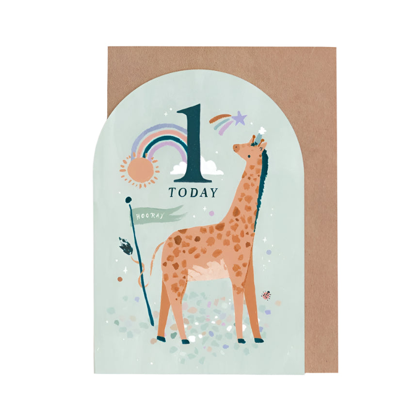 Age 1 Birthday Card