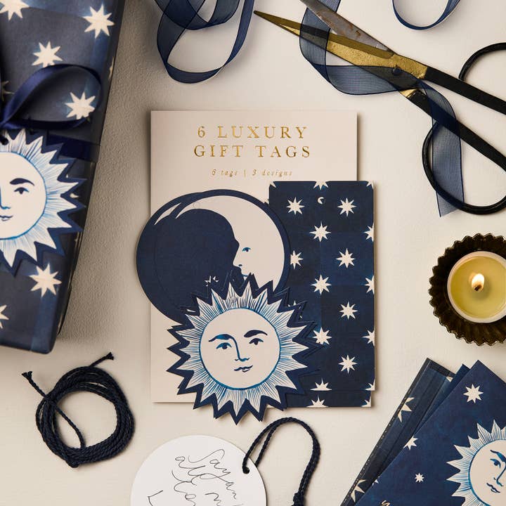 Sun & Moon Gift Tags - Set of 6