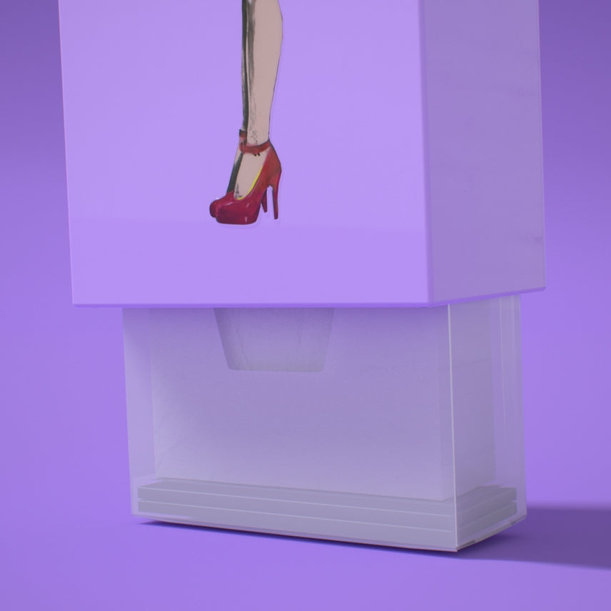 Tissue Up Girl - Lana Purple