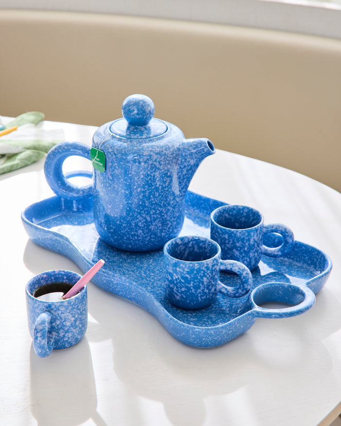 Coffee 6 Piece Set - Capri  Blue