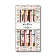 Gift Set of 3 Pens - Cath Kidston Pink Blue Flowers