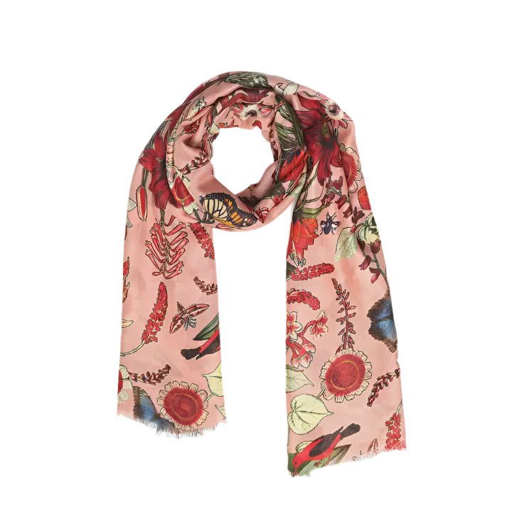 Australian Coastal Cotton Scarf - Pink