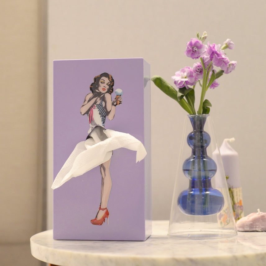 Tissue Up Girl - Lana Purple