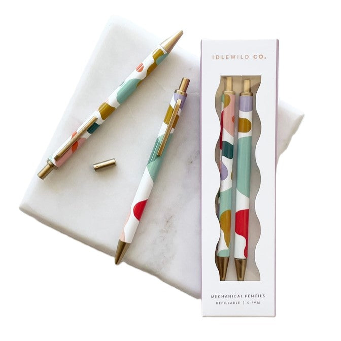 Mechanical Pencils (2) - Colourful Blobs