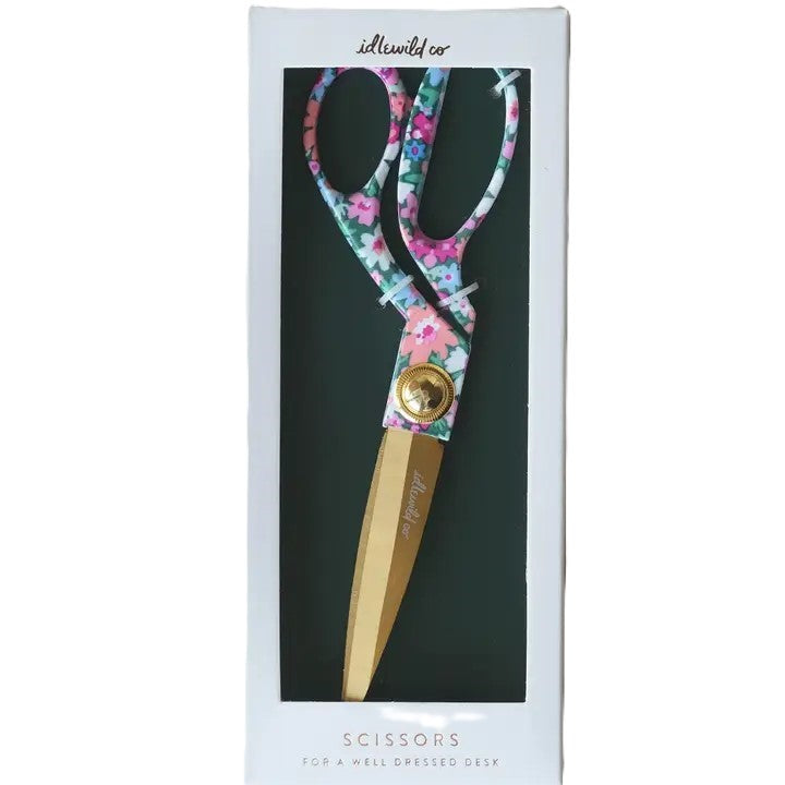 Designer Scissors - Ditsy Flower