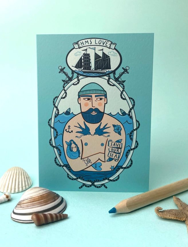 Tattooed Sailor Card