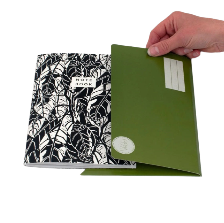 A5 Notebook & Folder - Avocado