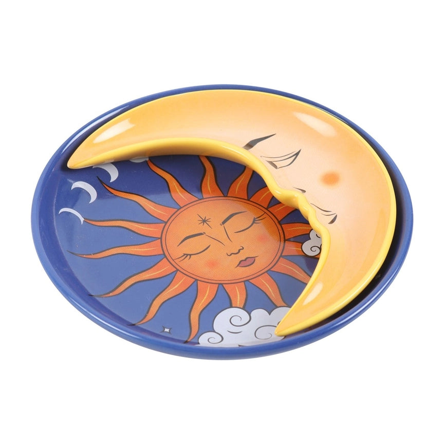 Stacking Trinket Dish - Sun & Moon Celestial