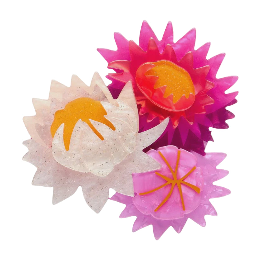 Strawflowers Brooch