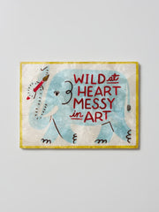 Capiz Shell Art Tile - Fun House - Elephant