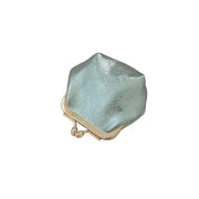 Retro Leather Mini Purse - Mint