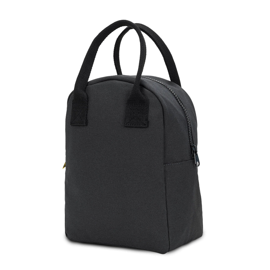 Zipper Lunch Bag - Carbon Black