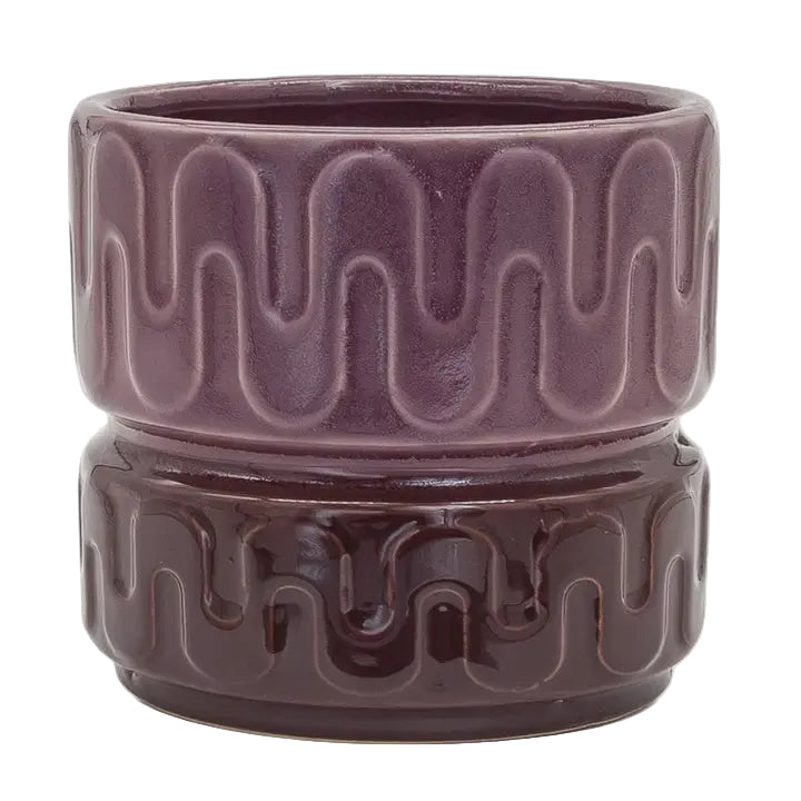 Groovy Planter Small - Mulberry