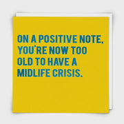 Midlife Crisis Card
