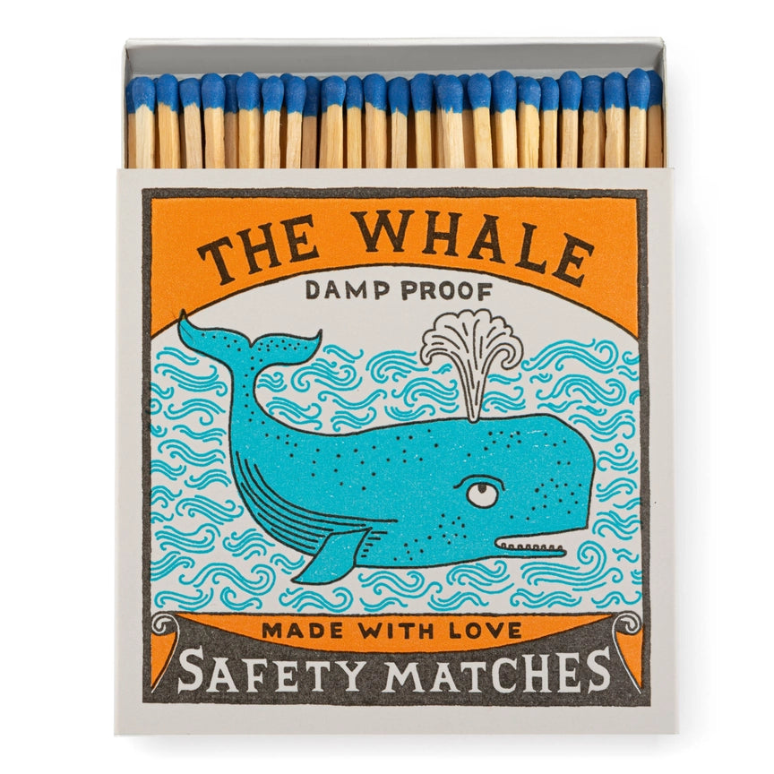 Square Matchbox - The Whale