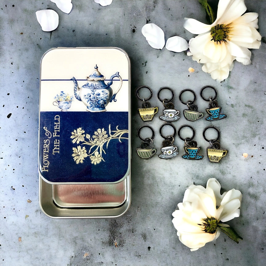 Notions Tin Large - Tea Time
