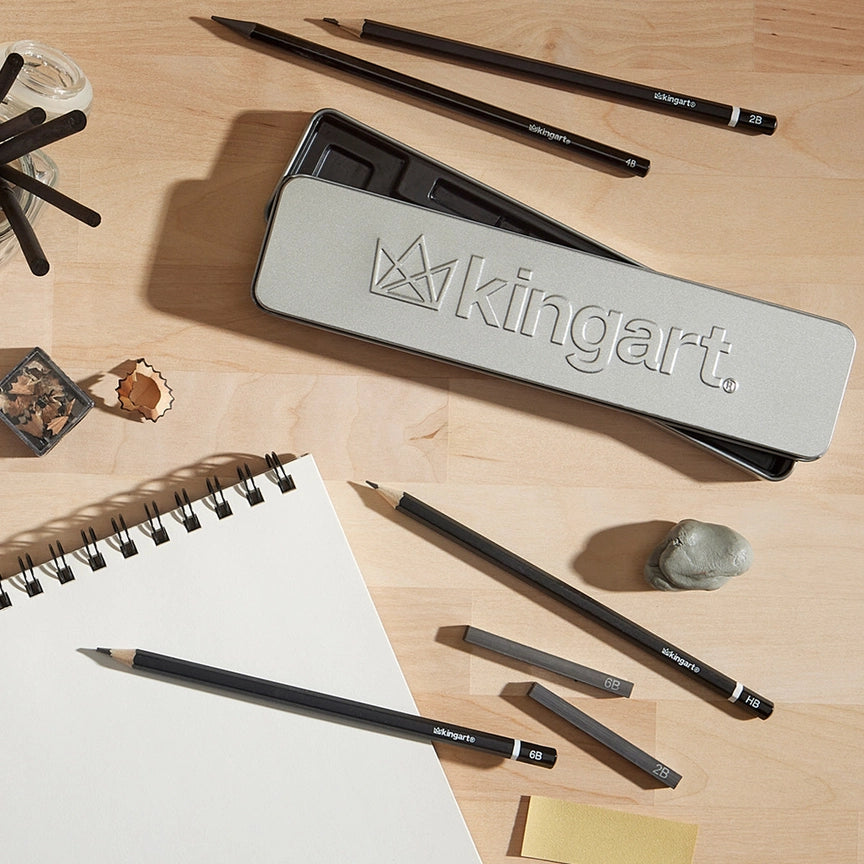 Sketching Tin Set - 9 Piece