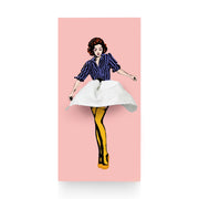 Tissue Up Girl - Ruby Pink