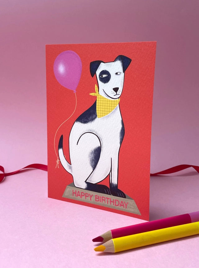 Patch Dog Card