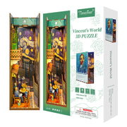 3D Book Nook Puzzle Kit - Vincent's World 80pc