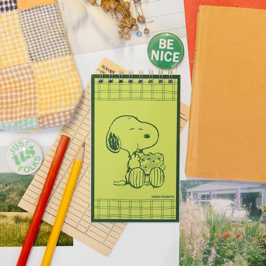 Mini Notebook - Snoopy Watermelon