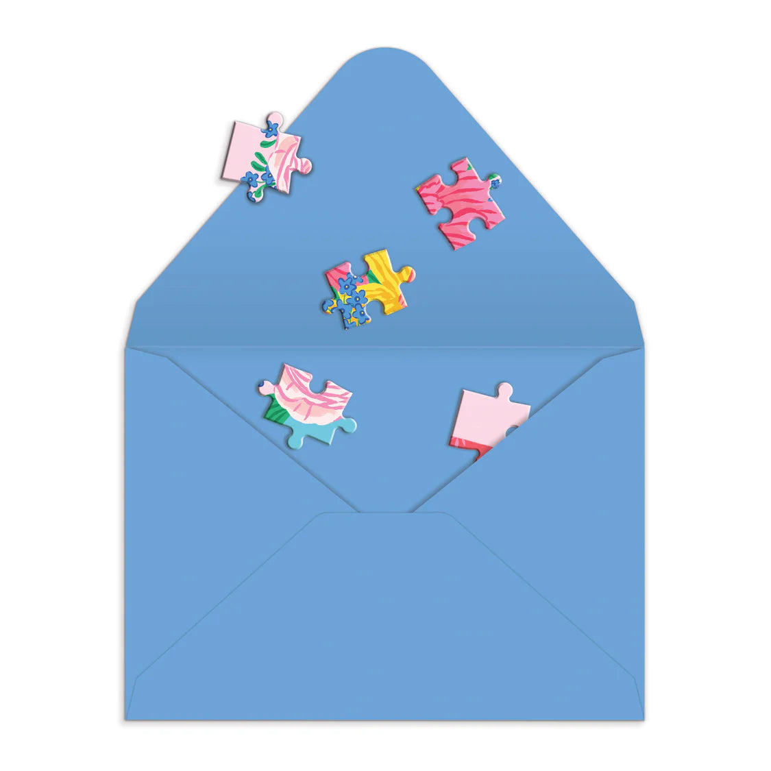 Puzzle Greeting Card - Blooms Of Love